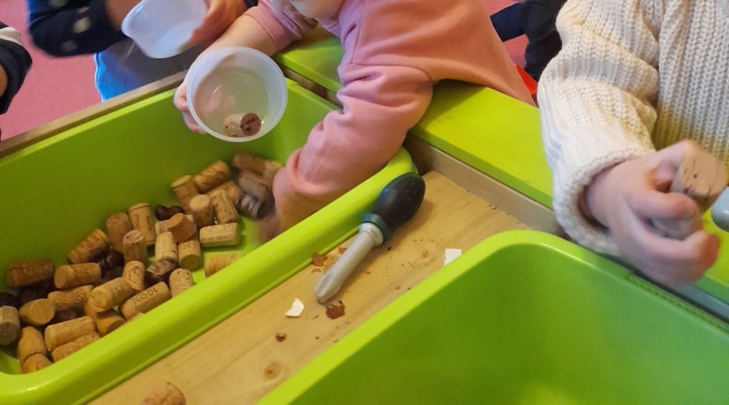 Naturmaterialien erfahren